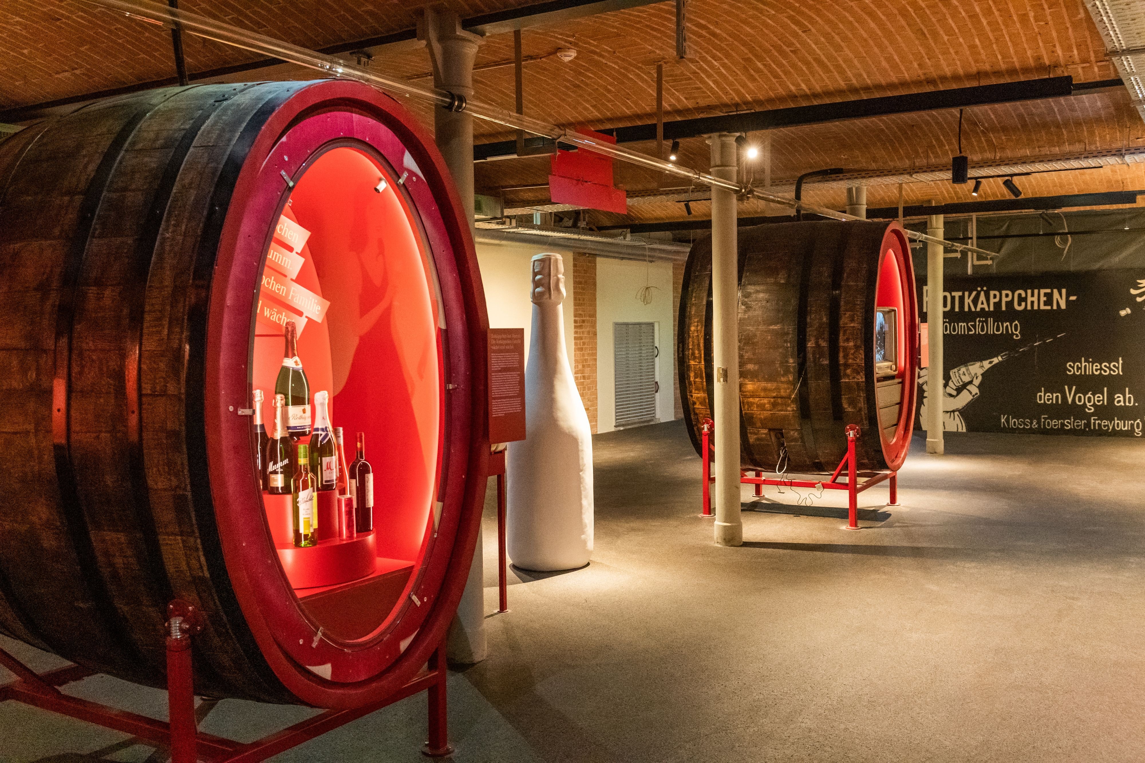 Rotkäppchen-Sekt: Erlebniswelt-Ausstellung in Freyburg kurz vor Eröffnung