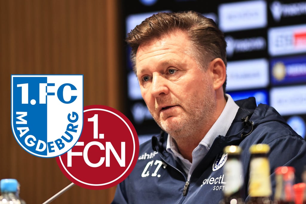 Torhüter Dominik Reimann vom 1. FC Magdeburg fällt vor dem "Club-Duell" gegen den 1. FC Nürnberg aus. Das wird seinem Cheftrainer Christian Titz nicht gefallen können.