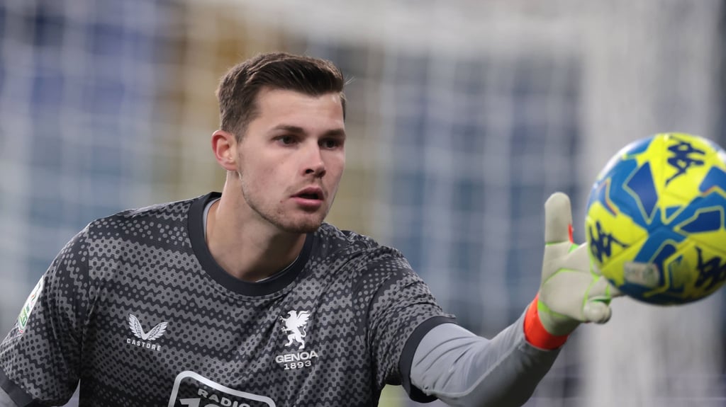 Josep Martinez bei einem Spiel in der Serie B.