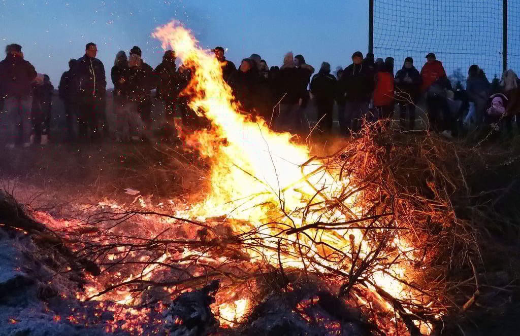 Größere offene Feuer sind in Eisleben nur auf Antrag und mit Genehmigung möglich.