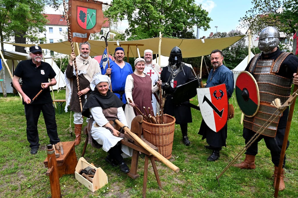 Die Otto'nen zu Megedeburch erinnern in Magdeburg an den Hanse-Bund.