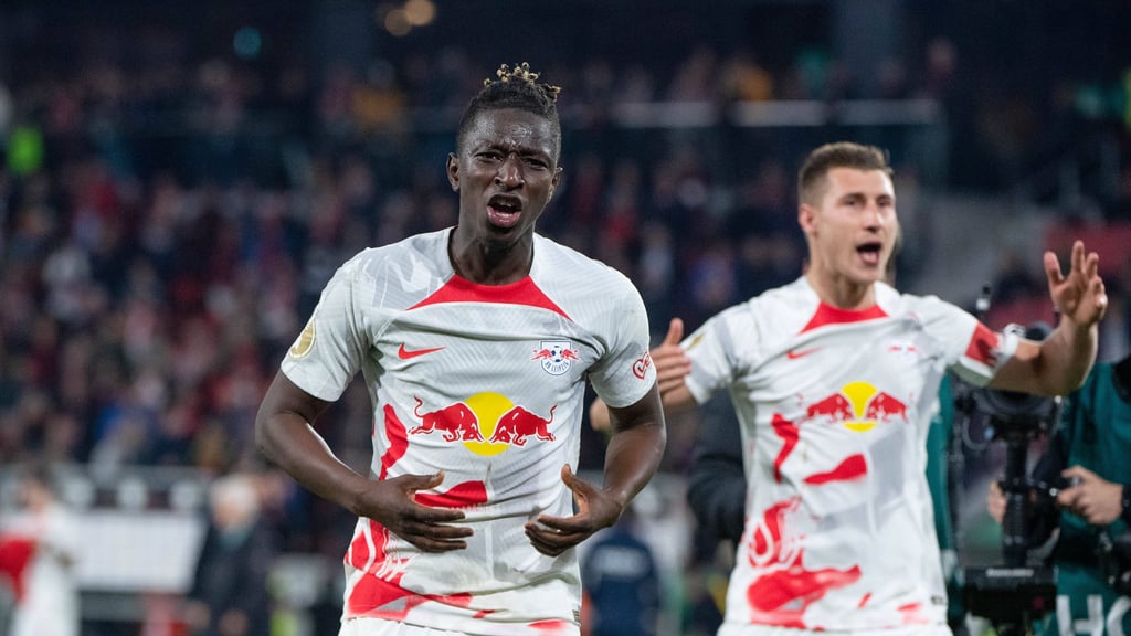 „Er hat diese Saison noch einmal einen Schritt gemacht”, sagt Marco Rose über Amadou Haidara.