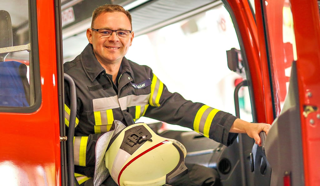 Marcus Heller wird neuer Kreisbrandmeister im Saalekreis.