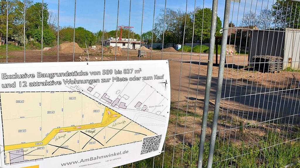 In Zerbst ist neues Wohnbauland entstanden.