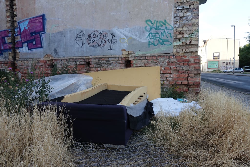 Archivaufnahme: Auf einer Brache in der Faulmannstraße gab es zuletzt Probleme mit illegaler Müllentsorgung.