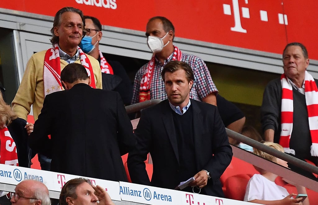 Markus Krösche bei einem Besuch in der Münchner Allianz-Arena.