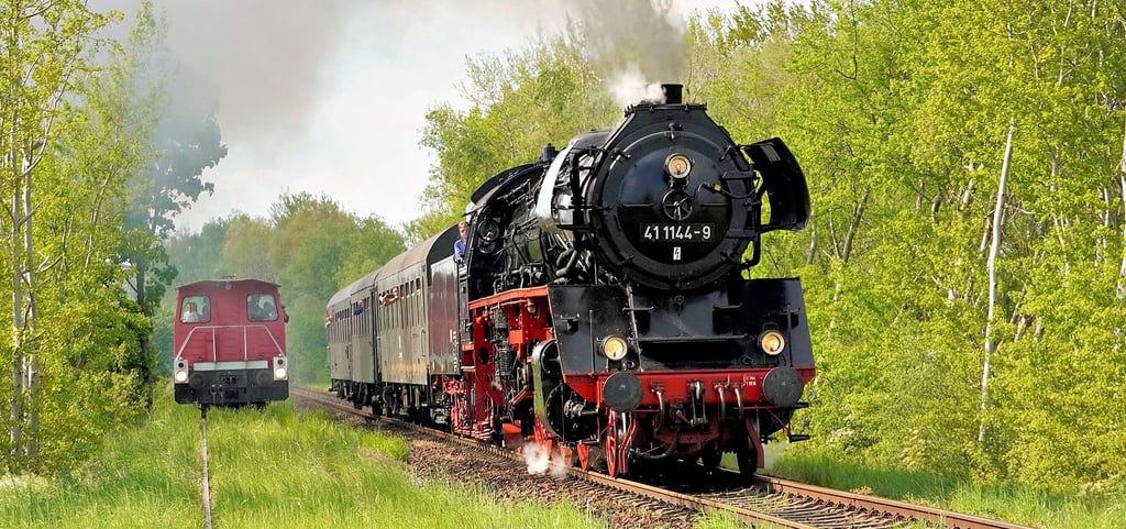 Die Sonderfahrten mit der historischen Dampflok, Baujahr 1939, und der DDR-Rangierdiesellokomotive V 22 aus dem Jahr 1964 sorgten am Wochenende bei Jung und Alt für viel Begeisterung.