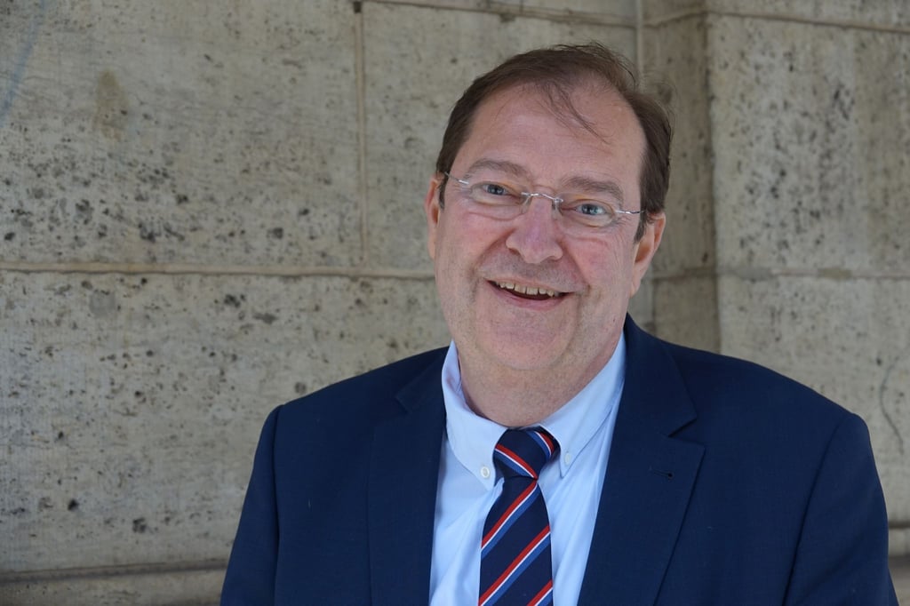 Piet Leidreiter, Spitzenkandidat der Wählergruppierung Bürger in Wut für den Wahlbereich Bremen.