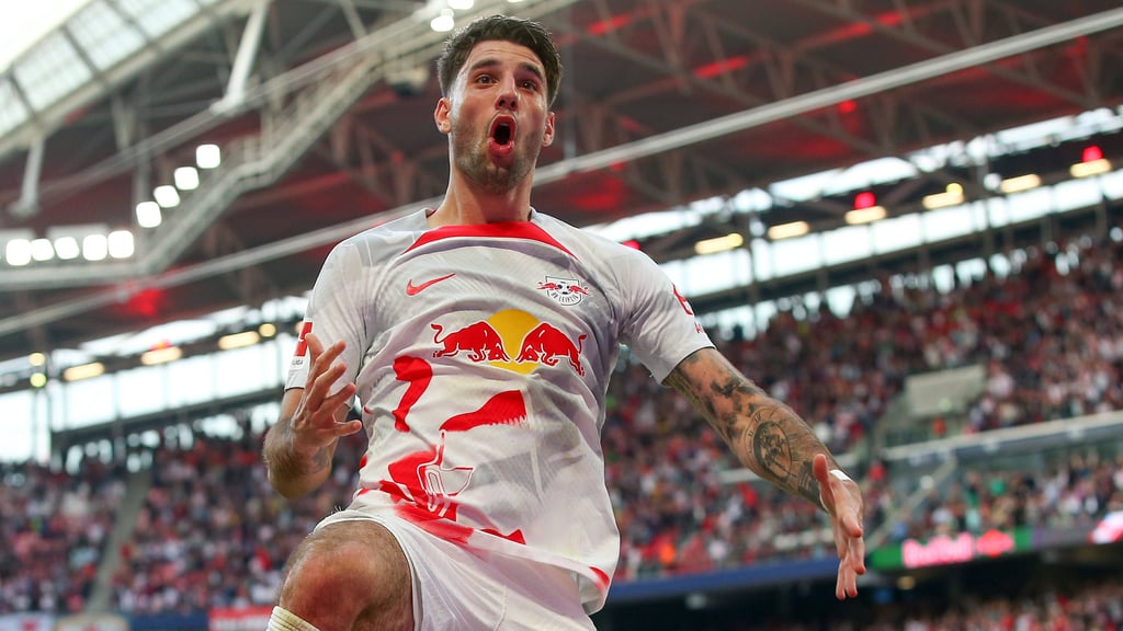 Pure Emotionen: Dominik Szoboszlai traf, mochte sich aber nicht zu seinem Klub bekennen.