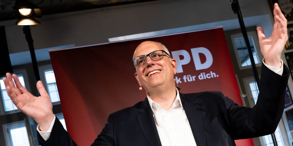 Andreas Bovenschulte, Spitzenkandidat der SPD in Bremen.