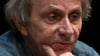 Der französische Schriftsteller Michel Houellebecq auf der Frankfurter Buchmesse 2017.