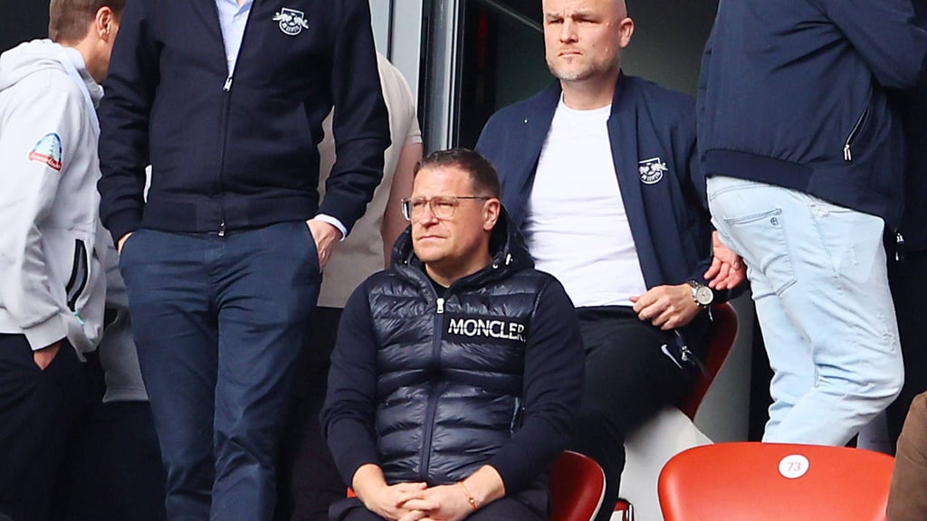 Max Eberl beim Spiel gegen Werder Bremen.