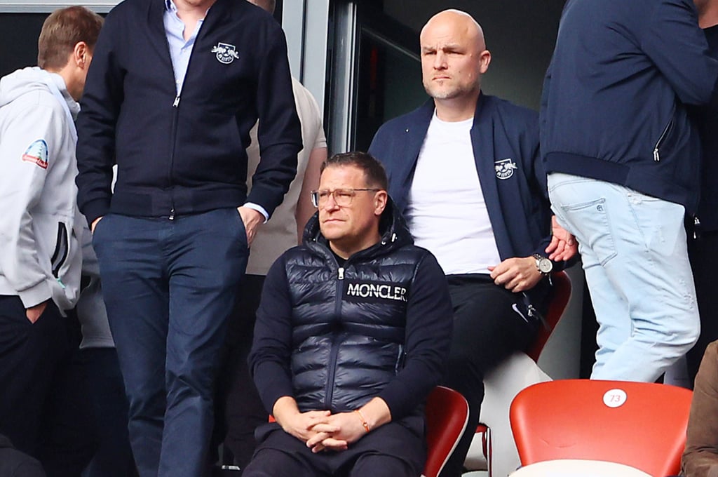 Max Eberl beim Spiel gegen Werder Bremen.