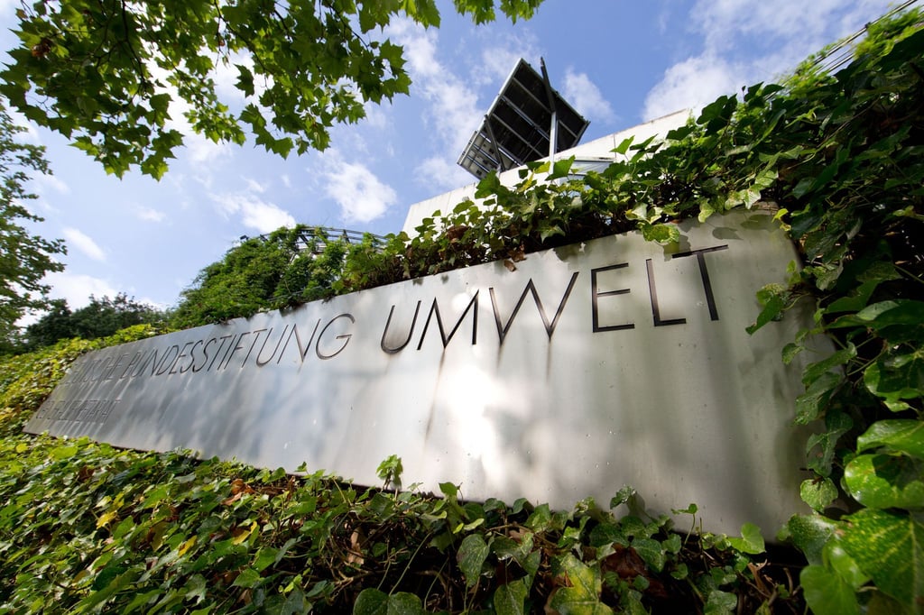 Blick auf ein Gebäude der Deutschen Bundesstiftung Umwelt in Osnabrück.