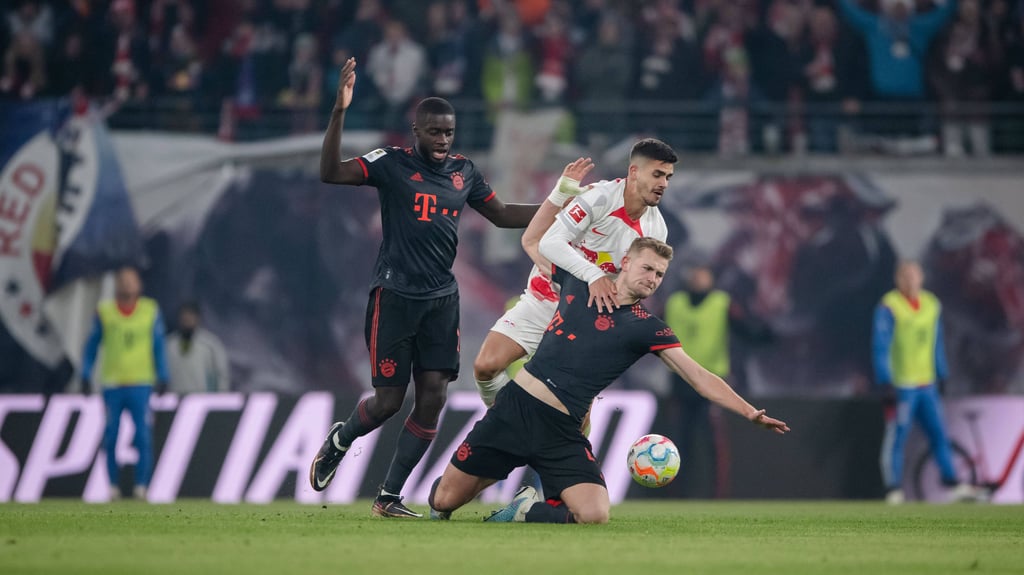 Shodown in München? RB und Stürmer Andre Silva (M) müssen zum Tabellenführer