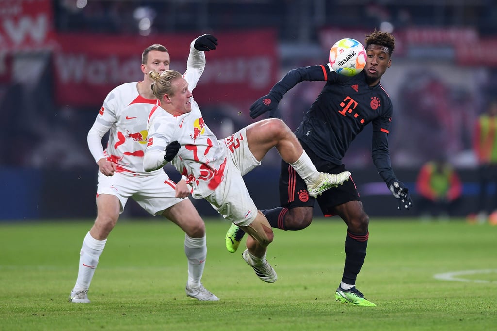 Leipzigs Xaver Schlager nutzt alle erlaubten Hilfsmittel, um seine Leistung zu optimieren.