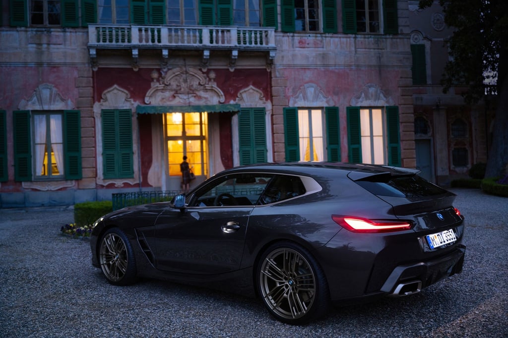 BMWs Concept Touring Coupé weckt Erinnerungen ans Z3 Coupé und könnte Pate stehen für ein mögliches Z4 Coupé.