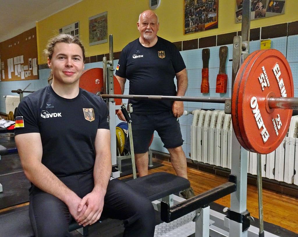 Henning Daniel (l.) und Rüdiger Bethge sind bei der WM dabei.