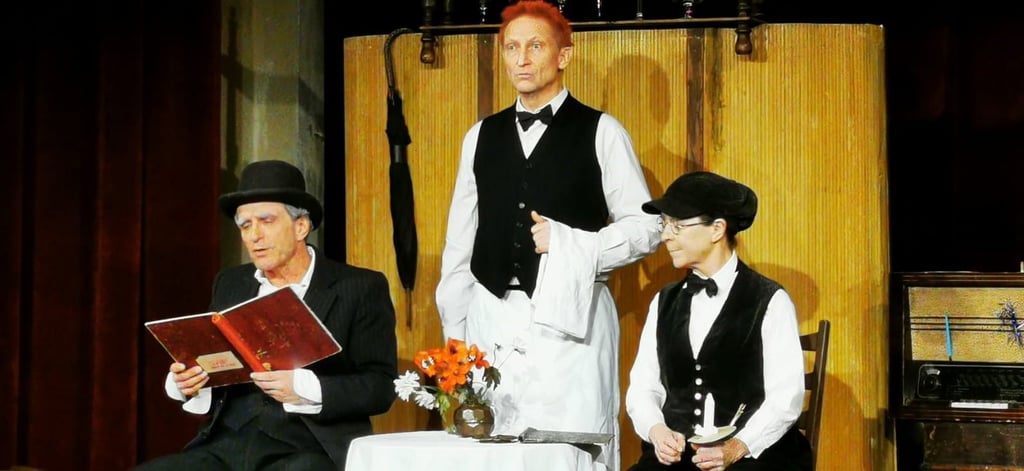Karl-Valentin-Abend im Theater an der Angel in Magdeburg.