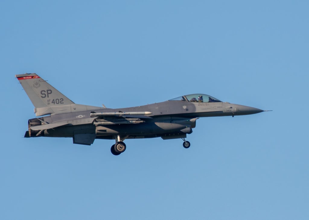 Im Fokus der Kampfjet-Gespräche: Kampfflugzeuge vom Typ F-16 Fighting Falcon.