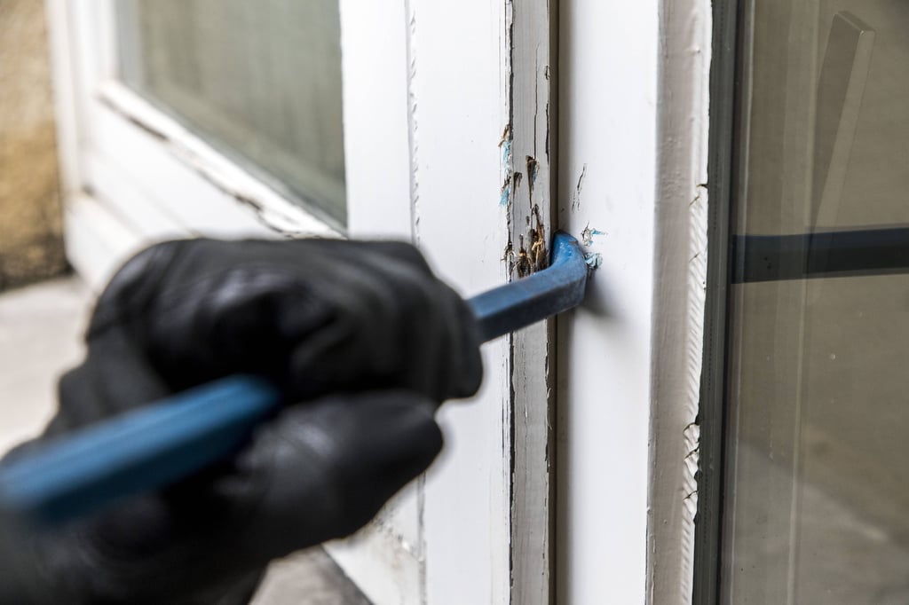 Die Täter verschaffen sich oft Zutritt durch das gewaltsame Aufhebeln eines Fensters.