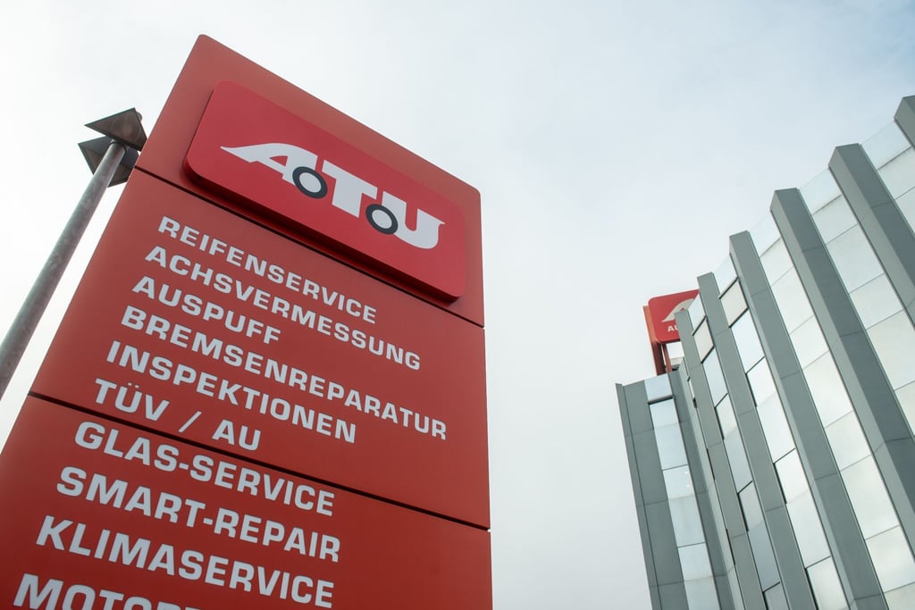 Die Zentrale der Autowerkstattkette ATU in Weiden. Die Firma wurde Opfer eines Cyberangriffs.
