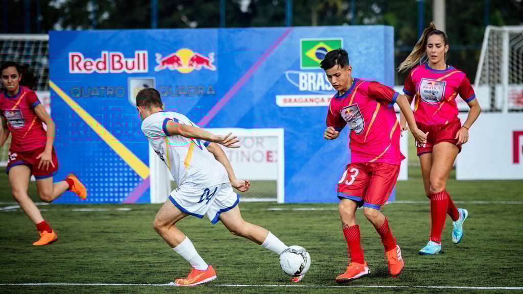 Spieler beim "Four 2 Score"-Turnier in Brasilien.