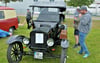 Der Ford-T des Wettiners Thomas Seifarth stieß aufr großes Besucherinteresse und gewann auch den Publikumspreis. Gebaut wurde der schicke Oldtimer vor  100 Jahren in den USA.