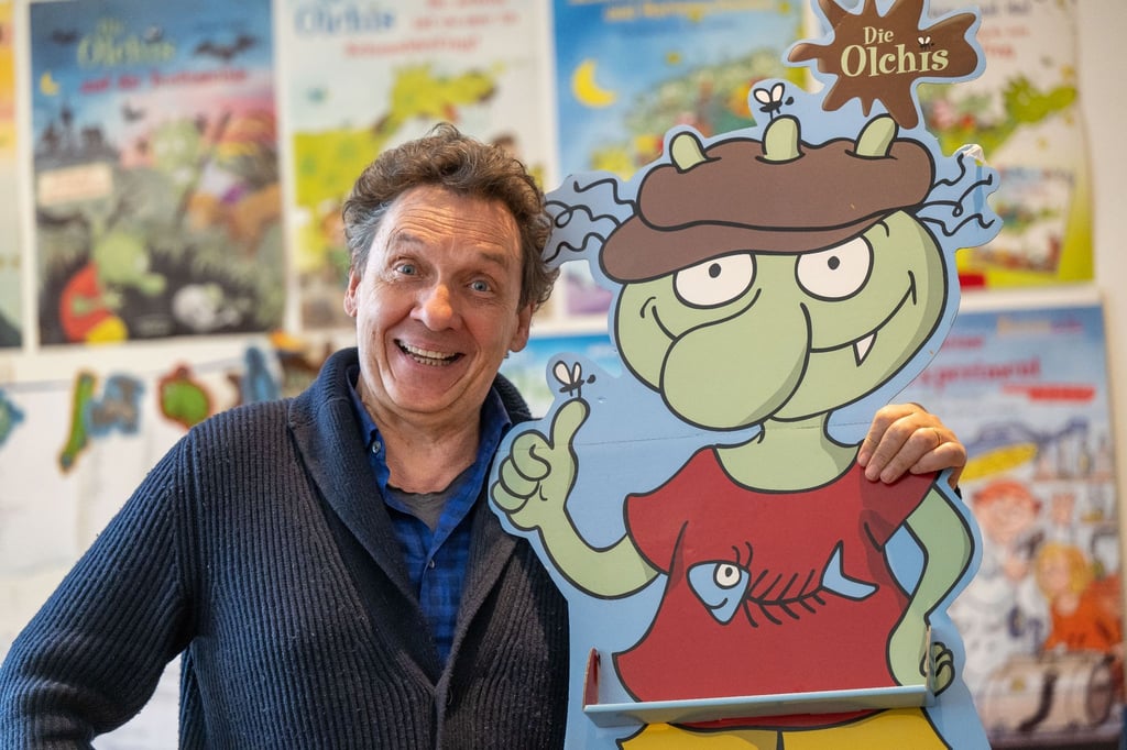 Der Kinderbuchautor und Illustrator Erhard Dietl ist der Autor der „Olchis“-Bücher.