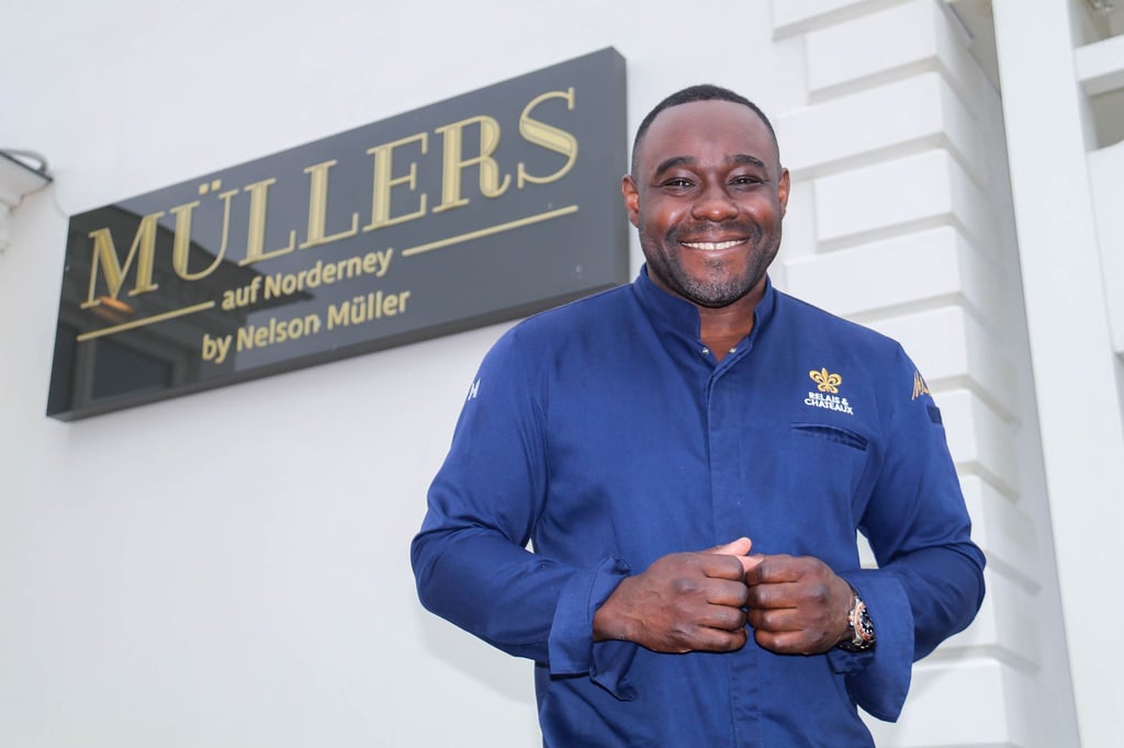 „Müllers auf Norderney“: Sternekoch Nelson Müller hat auf Norderney ein neues Restaurant eröffnet.