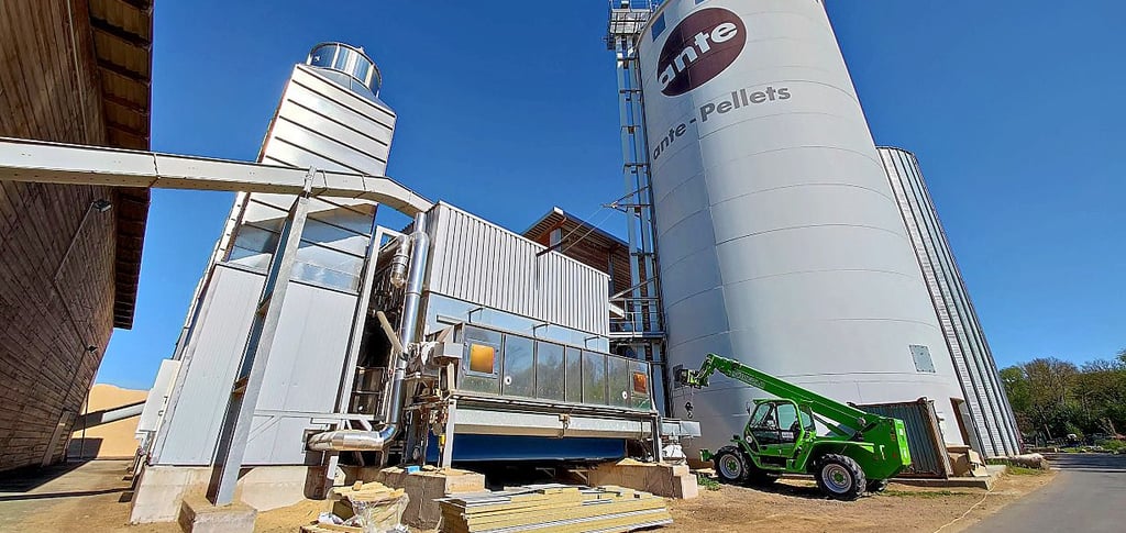 Die Pelletanlage bei Ante-Holz soll erweitert werden.