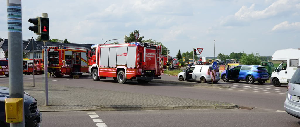 Dieser Unfall passierte am Montagnachmittag in Mose.