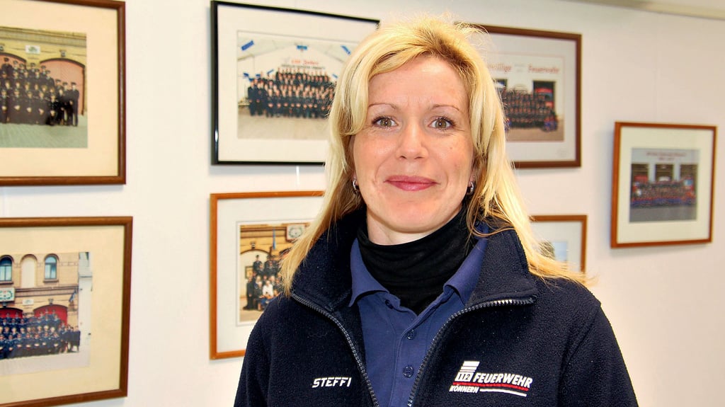 Stefanie Heßler ist die neue Vorsitzende des Fördervereins der Feuerwehr Könnern.