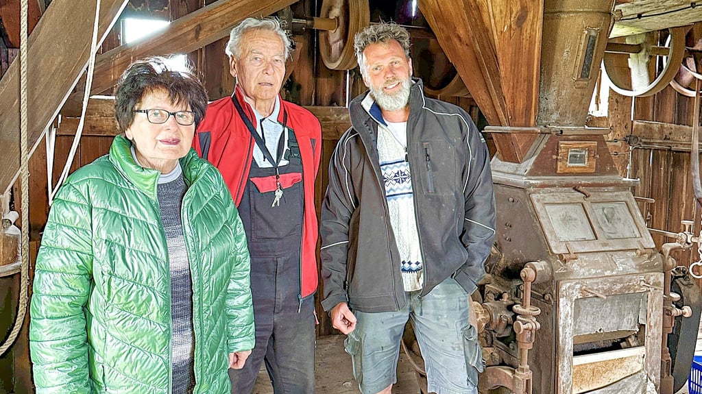Die Bockwindmühle macht ordentlich etwas her. Am Mühlentag sollen darin Führungen stattfinden.