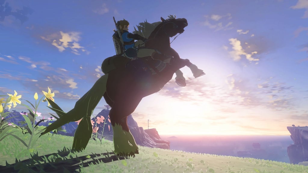Link ist in „Tears of the Kingdom“ wieder zu Pferde unterwegs.