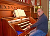 Landeskirchenmusikdirektor Matthias Pfund wird bei der CD-Aufnahme die Röverorgel in der Bernburger Marienkirche spielen.
