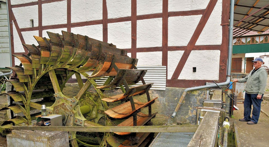 Pfingstmontag wird wieder zum Mühlentag in die Obermühle nach Edersleben eingeladen.