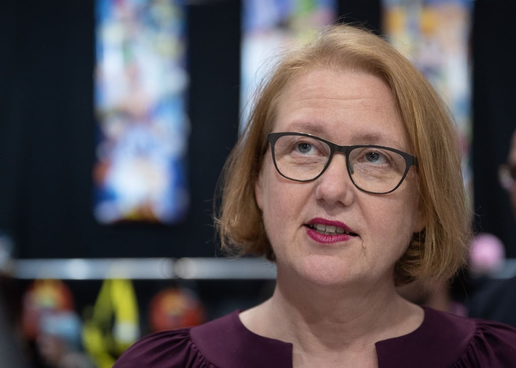Grünen-Politikerin und Bundesministerin für Familie, Senioren, Frauen und Jugend: Lisa Paus.