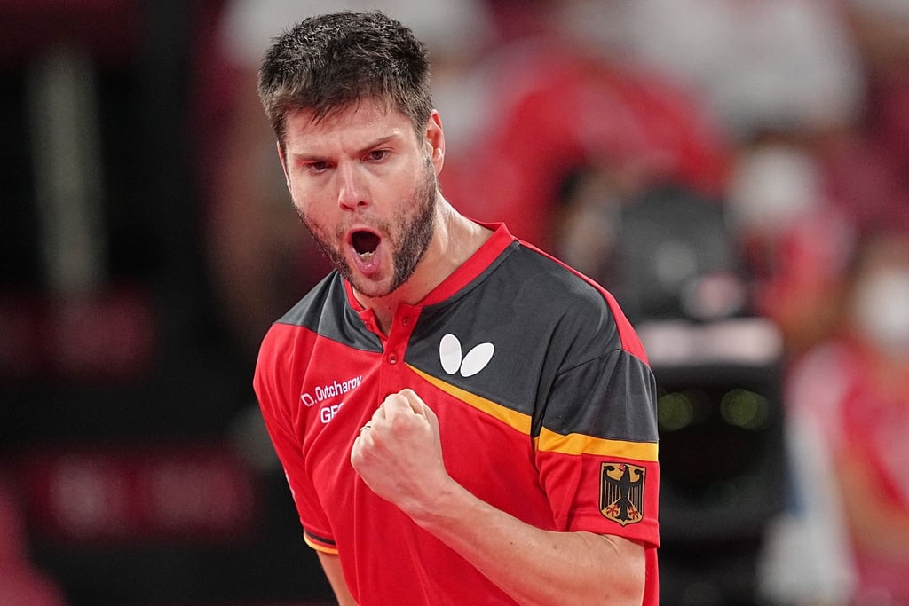 Dimitrij Ovtcharov sicherte gemeinsam mit Patrick Franziska die erste WM-Medaille.