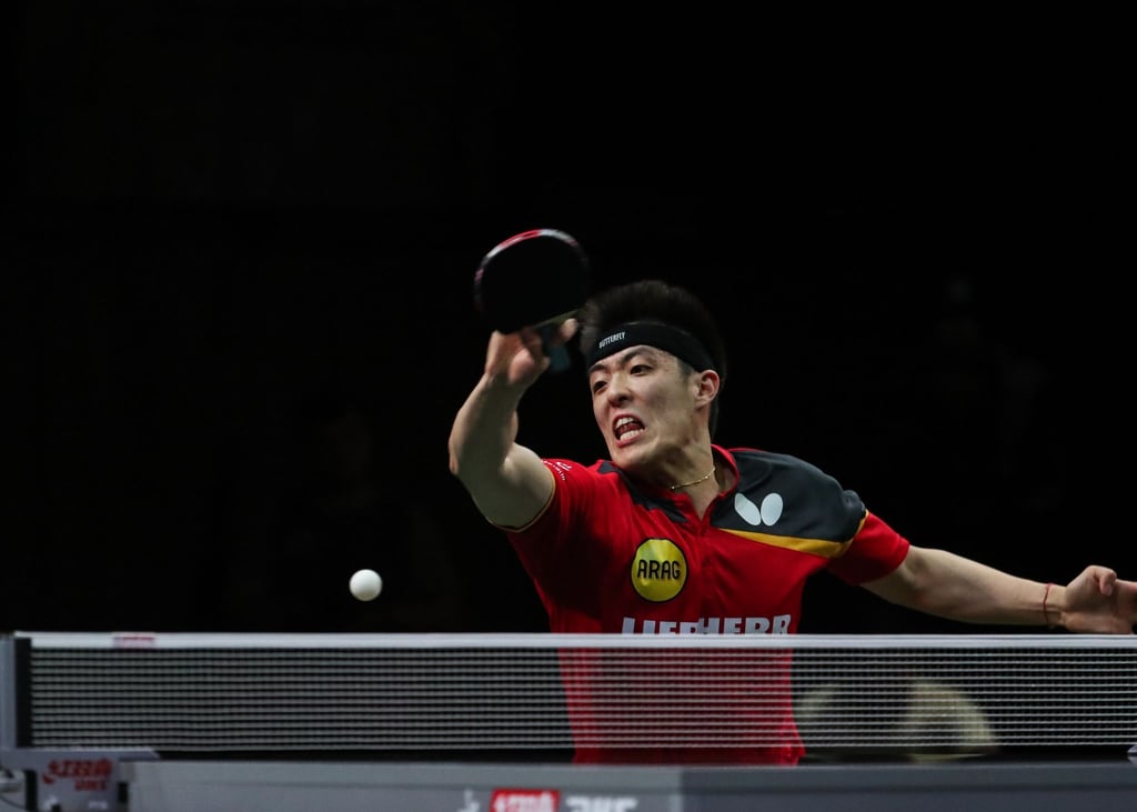 Dang Qiu ist bei der Tischtennis-WM im Achtelfinale ausgeschieden.