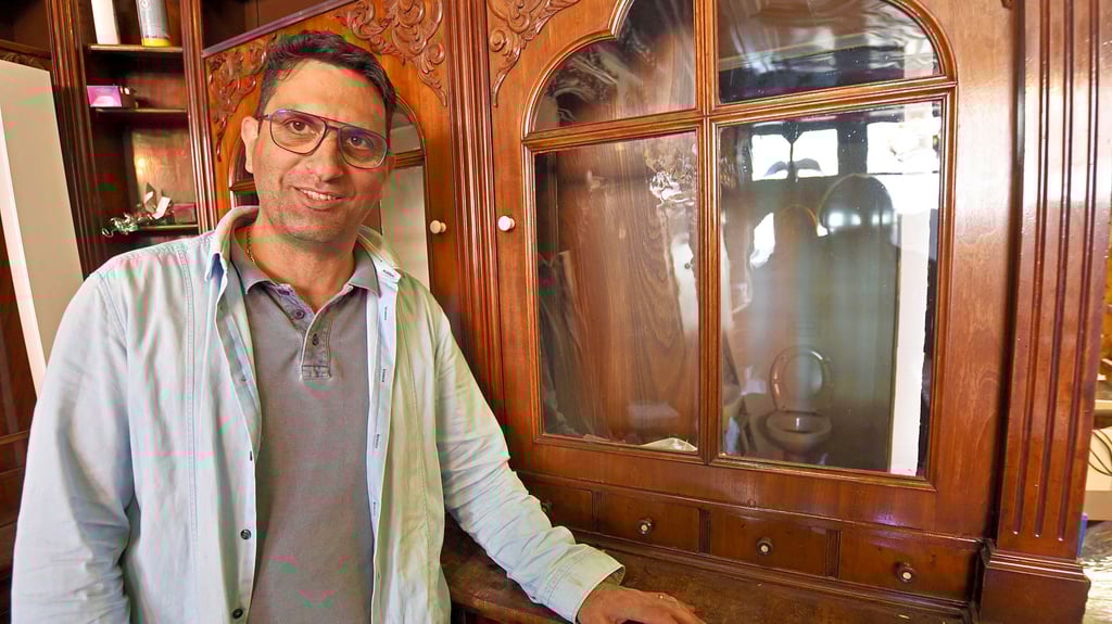 Paolo Alves eröffnet ein Eiscafé in der ehemaligen Krügerschen Apotheke am Ascherslebener Markt.