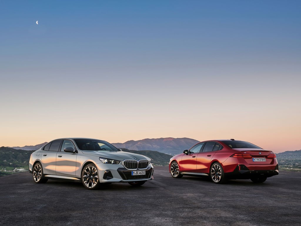 Ab Oktober im Handel: Der neue BMW 5er konkurriert als klassische Limousine der oberen Mittelklasse mit Autos wie Audi A6 oder Mercedes E-Klasse.