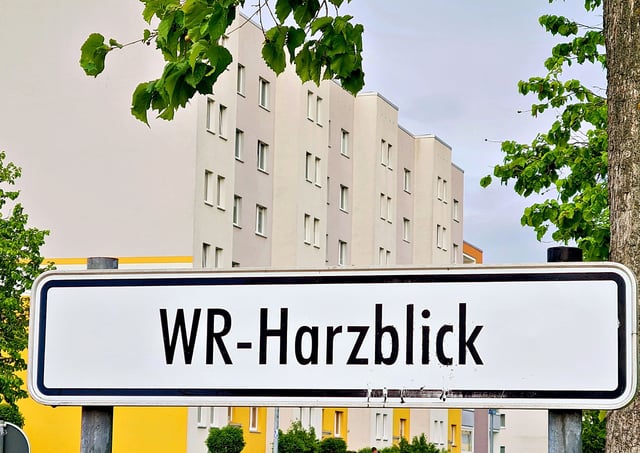 Leben und Wohnen Wernigerode Problemviertel Harzblick Kriminalität