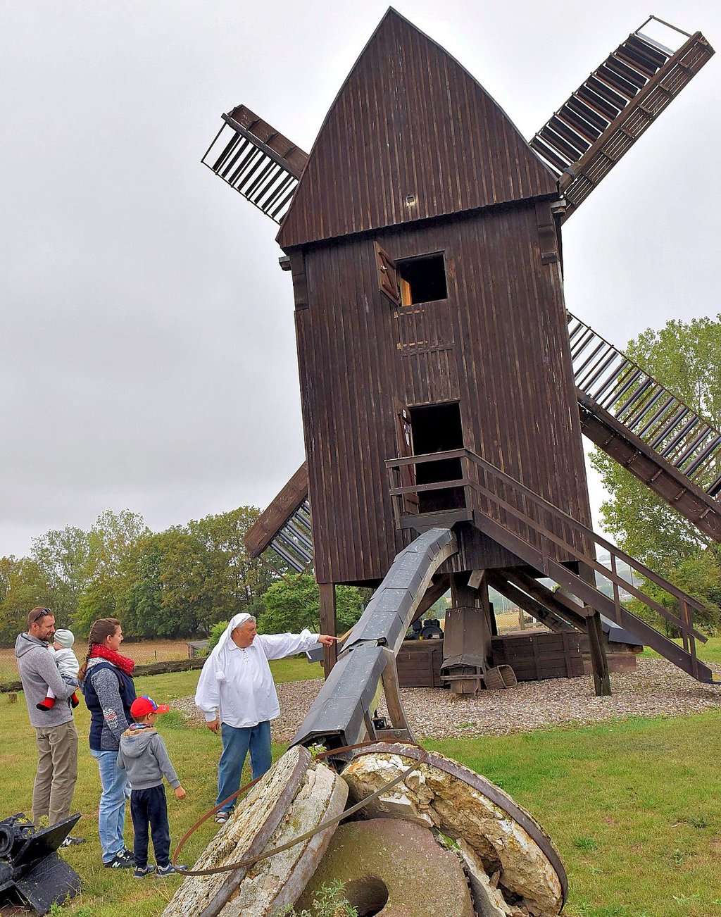 Die Bockwindmühle war am Denkmaltag im vorigen Jahr geöffnet.