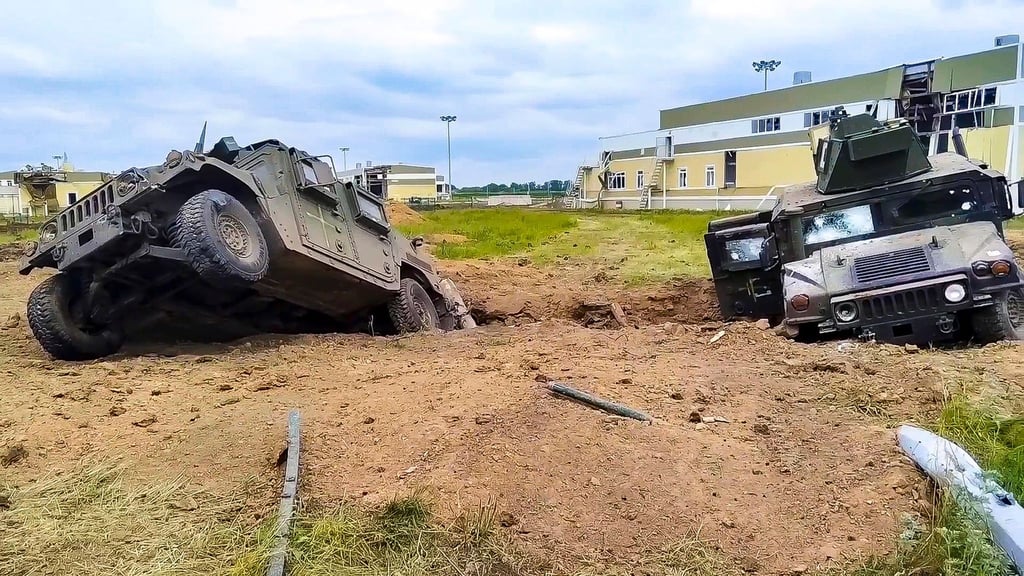 Die russische Region Belgorod an der Grenze zur Ukraine ist laut Behörden mit einer „großen Zahl“ von Drohnen angegriffen worden.