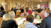 In sechs Gruppen ist  beim Jugendforum über die Zukunft der  Gymnasien im Landkreis diskutiert worden.  