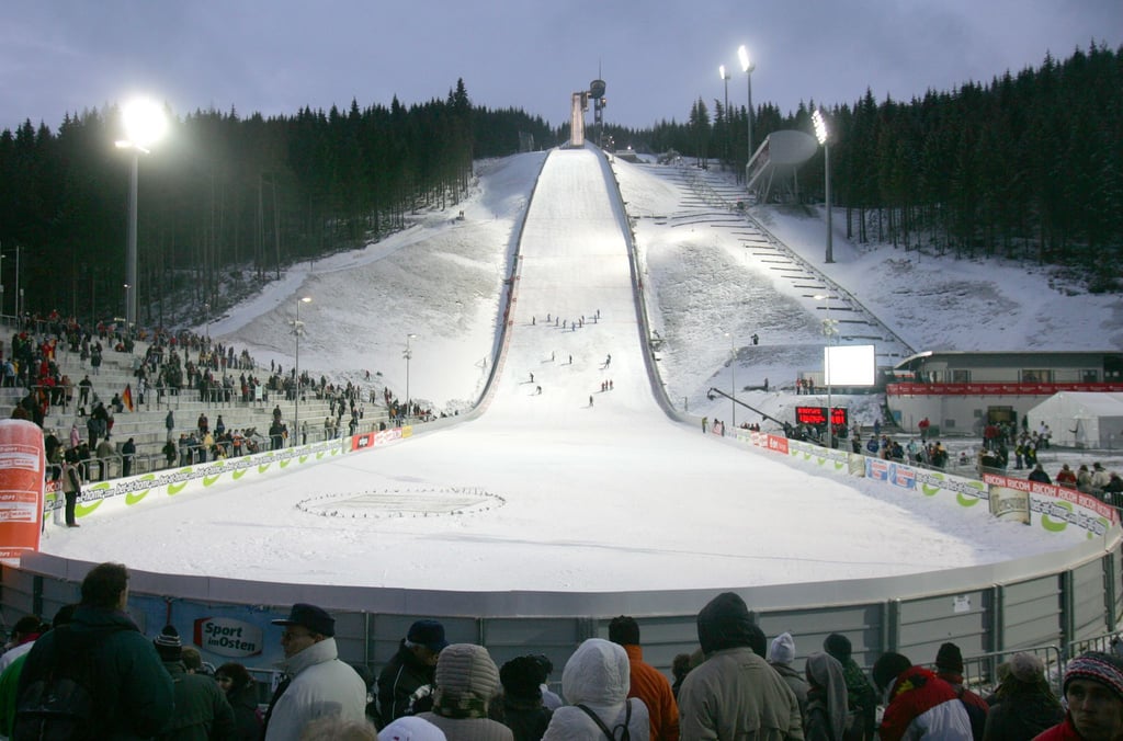 Die Arena sieht im kommenden Winter wieder einen Skisprung-Weltcup.