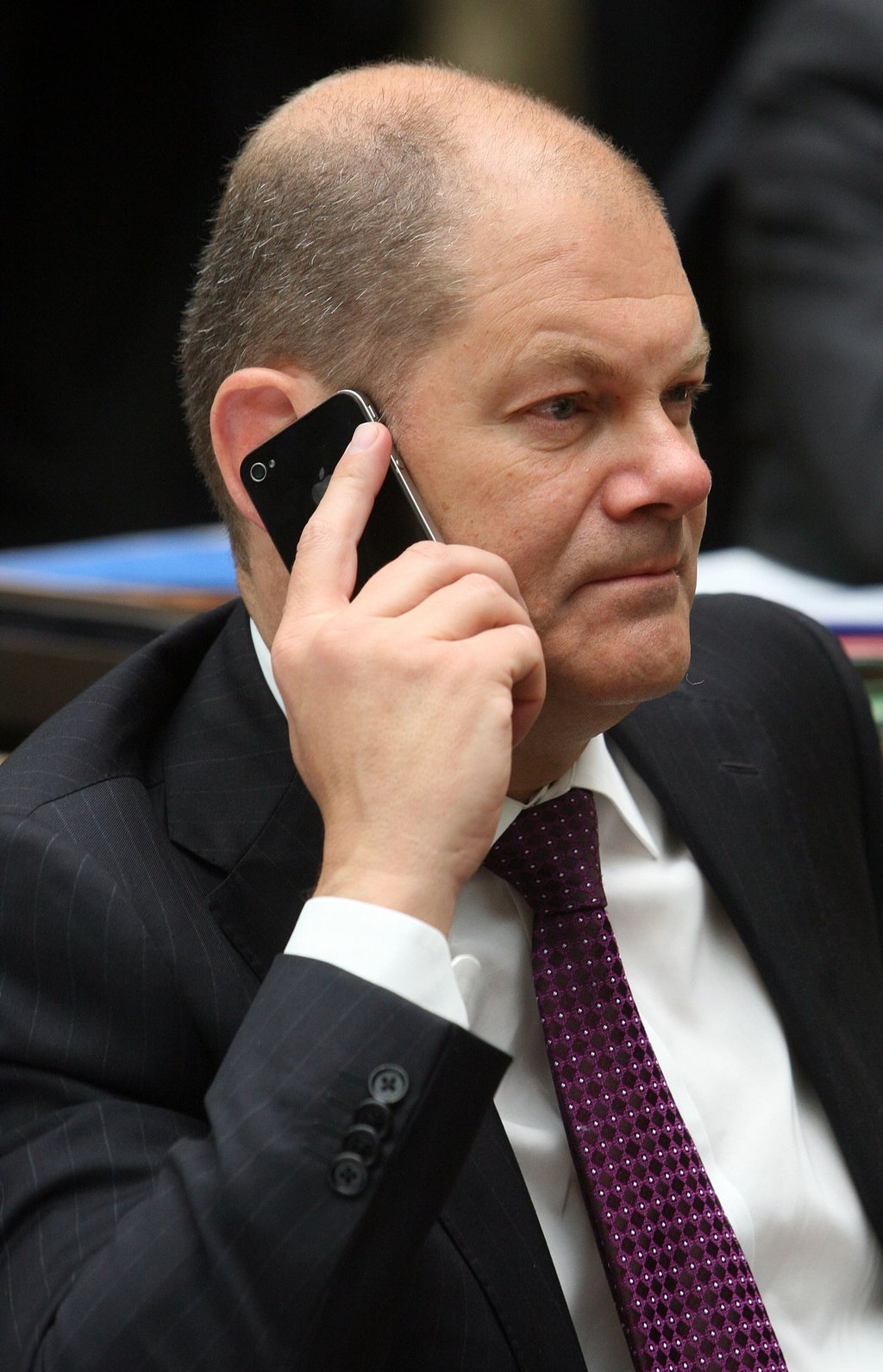 Telefonierte zuletzt mit Kremlchef Wladimir Putin am 2. Dezember vergangenen Jahres: Olaf Scholz.