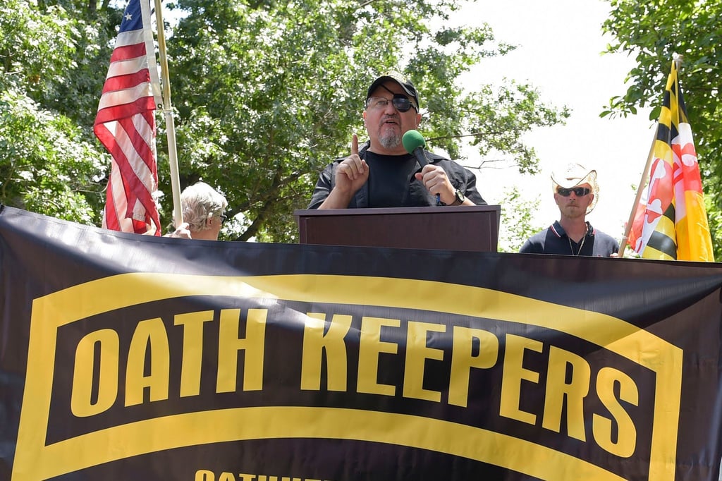 Stewart Rhodes ist der Gründer der „Oath Keepers“.