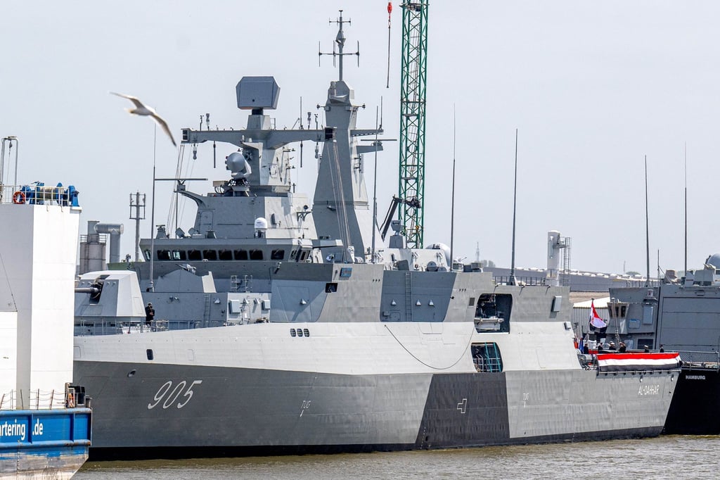Die „AL-QAHHAR“ liegt im Fischereihafen.